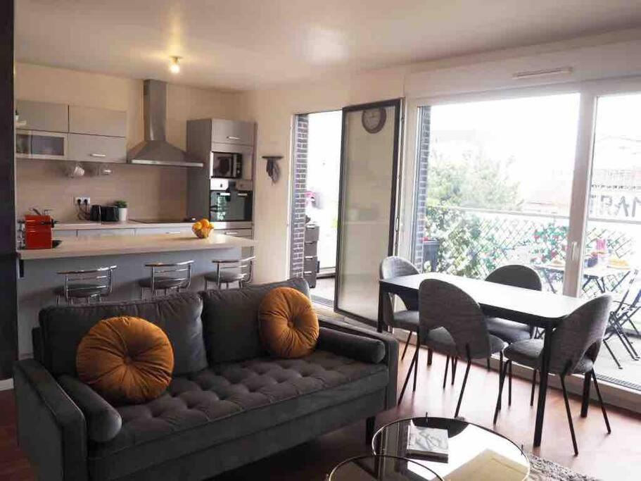 איברי-סור-סיין Appartement 80M2, Terrasse Sud, Metro 7 Direction Louvre A 8Minutes, Parking Sous-Sol, Proche Paris-Bercy מראה חיצוני תמונה