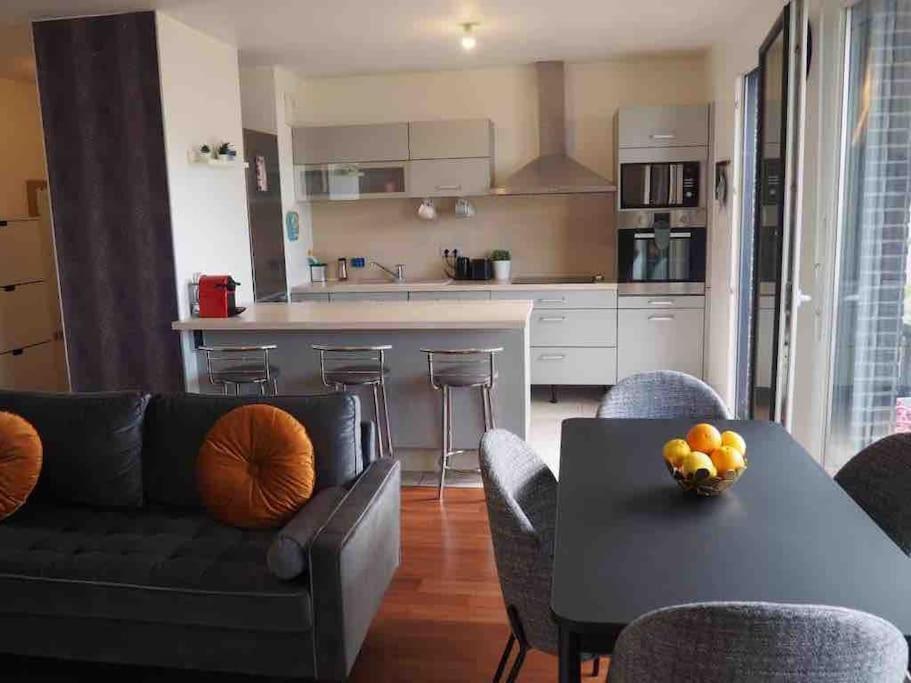 איברי-סור-סיין Appartement 80M2, Terrasse Sud, Metro 7 Direction Louvre A 8Minutes, Parking Sous-Sol, Proche Paris-Bercy מראה חיצוני תמונה