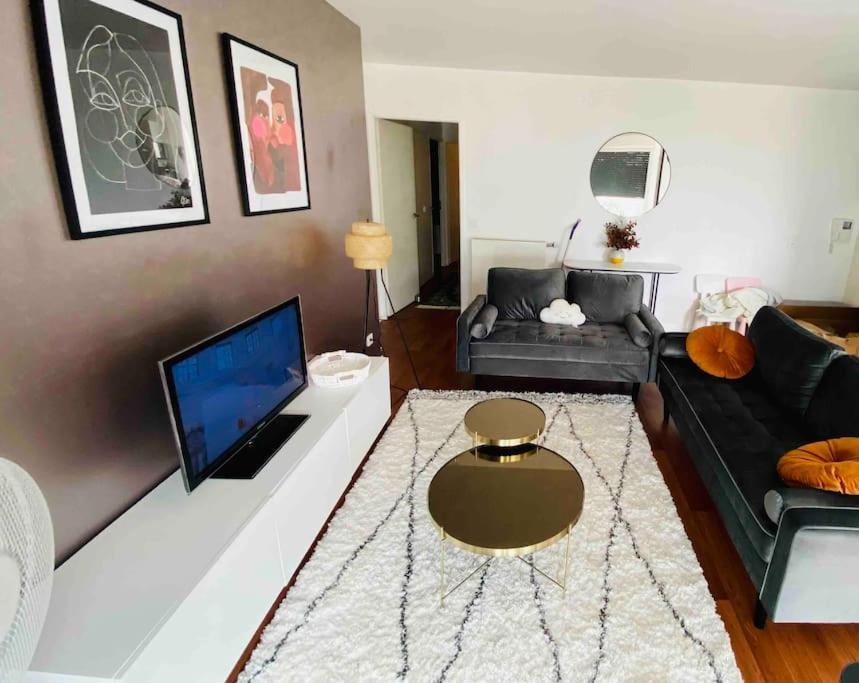 איברי-סור-סיין Appartement 80M2, Terrasse Sud, Metro 7 Direction Louvre A 8Minutes, Parking Sous-Sol, Proche Paris-Bercy מראה חיצוני תמונה